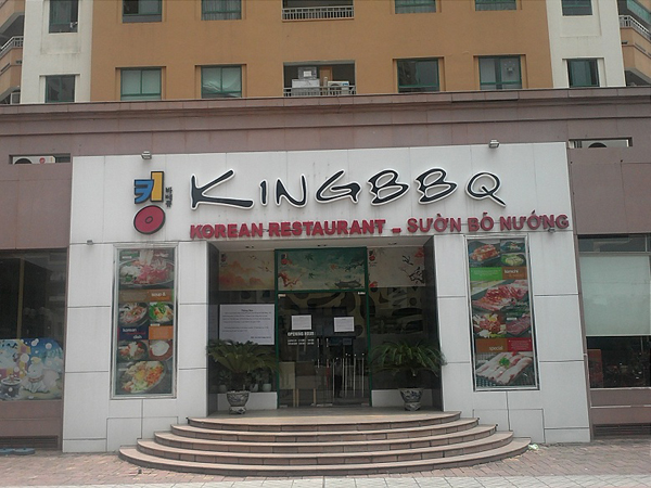 Công trình nhà hàng KING BBQ